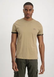 Alpha Industries T-Shirt Roll-Up Sleeve T-Shirt 
