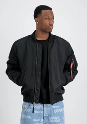 Alpha Industries Bomberjacke MA-1 Dragon Blau/Schwarz/Rot/Dunkelblau/Dunkelrot