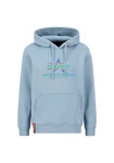 Alpha Industries Hoodie Basic Rainbow Refl. Print Regenbogen