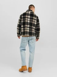 Jack & Jones Jacke JORCOLE JACKET LN Schwarz/Grau/Creme/Beige/Braun/Dunkelgrün/Hellblau