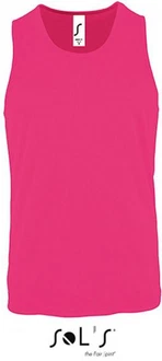 SOLS Tanktop Herren Sports Tank Top Rosa SOLS Tanktop Herren Sports Tank Top Rosa