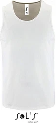 SOLS Tanktop Herren Sports Tank Top Weiß/Creme