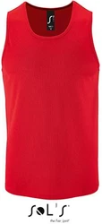 SOLS Tanktop Herren Sports Tank Top Rot