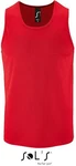SOLS Tanktop Herren Sports Tank Top Rot