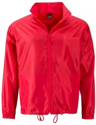 James & Nicholson Outdoorjacke Men's Promo Jacket Rot
