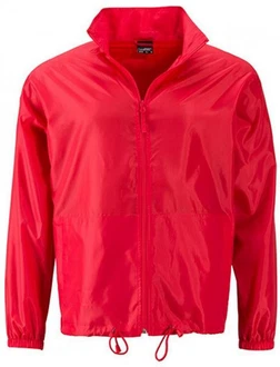 James & Nicholson Outdoorjacke Men's Promo Jacket Rot