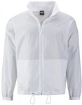 James & Nicholson Outdoorjacke Men's Promo Jacket Weiß/Grau/Creme