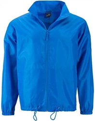 James & Nicholson Outdoorjacke Men's Promo Jacket Blau/Hellblau