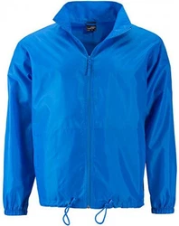 James & Nicholson Outdoorjacke Men's Promo Jacket Blau/Hellblau