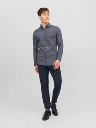 Jack & Jones Chinohose JPSTMarco JJCooper Dunkelblau/Blau