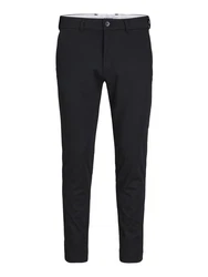 Jack & Jones Chinohose JPSTMarco JJCooper Dunkelblau/Schwarz