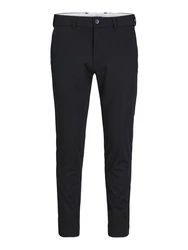 Jack & Jones Chinohose JPSTMarco JJCooper Dunkelblau/Schwarz