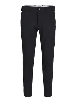 Jack & Jones Chinohose JPSTMarco JJCooper Dunkelblau/Schwarz