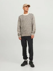 Jack & Jones Strickpullover JCOSPACE beige/beigemeliert