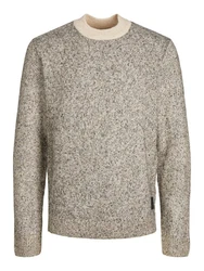 Jack & Jones Strickpullover JCOSPACE beige/beigemeliert