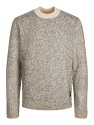 Jack & Jones Strickpullover JCOSPACE beige/beigemeliert