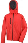 Result Softshelljacke Mens Core Lite Hooded  Rot