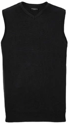 Russell Sweatshirt Herren V-Neck ärmelloser Pullover 