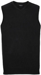 Sweatshirt Mens V-Neck Sleeveless Knitted Pullover