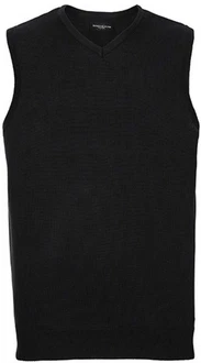 Russell Sweatshirt Herren V-Neck ärmelloser Pullover