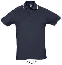 Poloshirt Herren Contrast-Poloshirt Practice
