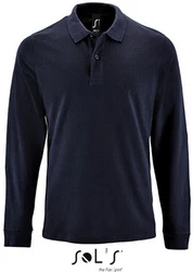 SOLS Langarm-Poloshirt Herren Long-Sleeve Piqu Polo Shirt Perfect 