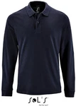 SOLS Langarm-Poloshirt Herren Long-Sleeve Piqu Polo Shirt Perfect 