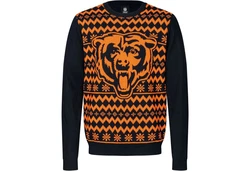 Forever Collectibles Rundhalspullover NFL Ugly XMAS Braun/Rot