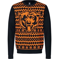 Forever Collectibles Rundhalspullover NFL Ugly XMAS Braun/Rot