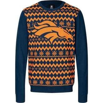 Forever Collectibles Rundhalspullover NFL Ugly XMAS Rot/Orange/Dunkelblau/Rosa/Blau