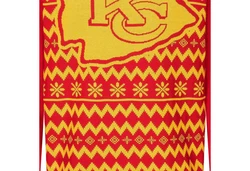 Forever Collectibles Rundhalspullover NFL Ugly XMAS Rot/Creme
