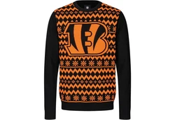 Forever Collectibles Rundhalspullover NFL Ugly XMAS Schwarz/Orange/Rot