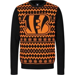 Forever Collectibles Rundhalspullover NFL Ugly XMAS Schwarz/Orange/Rot