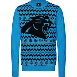 Forever Collectibles Rundhalspullover NFL Ugly XMAS Blau/Türkis/Hellblau