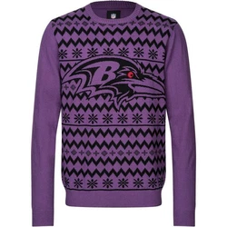 Forever Collectibles Rundhalspullover NFL Ugly XMAS Lila/Fliederfarben