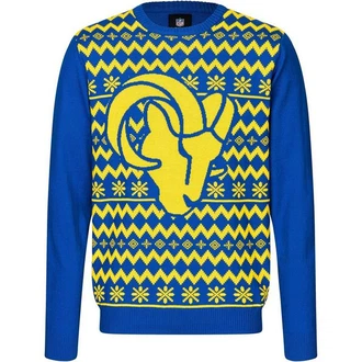 Forever Collectibles Rundhalspullover NFL Ugly XMAS Blau/Gelb/Creme/Gold