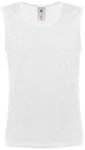 B&C Tanktop Vest Athletic Move Tank Top Herren T-Shirt Weiß/Creme/Grau
