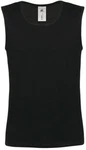 B&C Tanktop Vest Athletic Move Tank Top Herren T-Shirt Schwarz