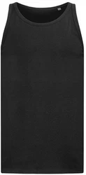 Stedman Tanktop Herren Shirt Schwarz/Dunkelgrau
