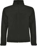 Roly Outdoorjacke Herren Rudolph Softshell Jacket Schwarz/Dunkelgrau