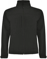 Roly Outdoorjacke Herren Rudolph Softshell Jacket Schwarz/Dunkelgrau