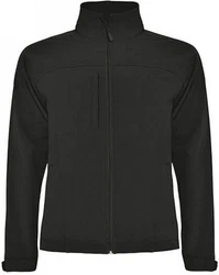 Roly Outdoorjacke Herren Rudolph Softshell Jacket Schwarz/Dunkelgrau