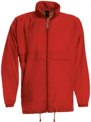 B&C Outdoorjacke Jacket Sirocco Rot/Dunkelrot
