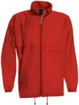 B&C Outdoorjacke Jacket Sirocco Rot/Dunkelrot