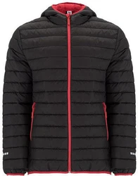 Roly Outdoorjacke Unisex Norway Sport Jacket Schwarz/Rot