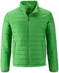 James & Nicholson Outdoorjacke Padded Jacket Neonfarben/Grün