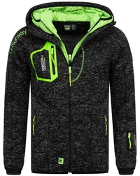 Geographical Norway Fleecejacke Herren  Grün