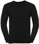 Russell Sweatshirt V-Neck Pullover Schwarz