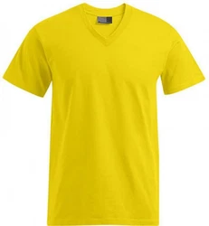 Promodoro V-Shirt Premium V-Neck Herren T-Shirt Gelb