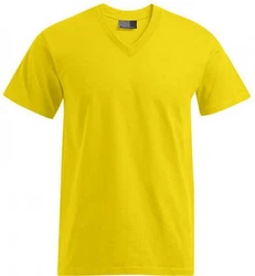 Promodoro V-Shirt Premium V-Neck Herren T-Shirt Gelb